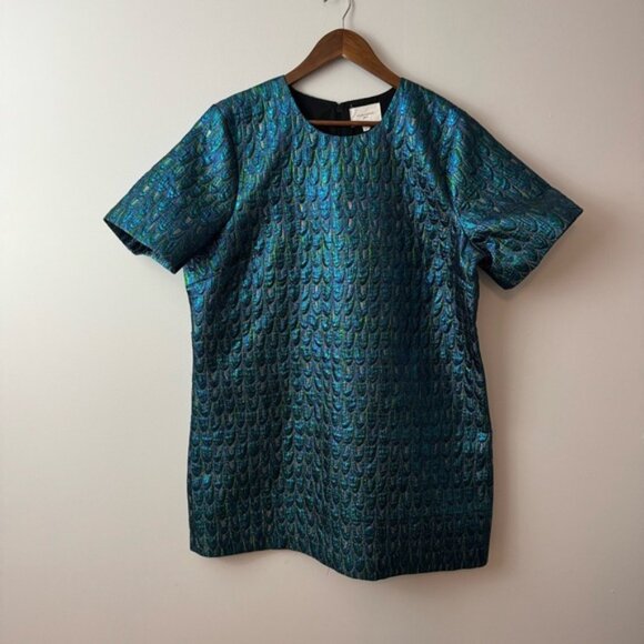 Pomander Place Tuckernuck Pavo Jacquard Mae Dress Size XXL - Picture 1 of 5